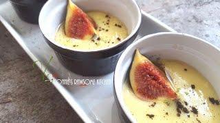 BEST VEGAN VANILLA LIME AND FIG CUSTARD   | Connie's RAWsome kitchen