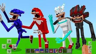 Shin Sonic vs All Shin Sonic Variants in Minecraft