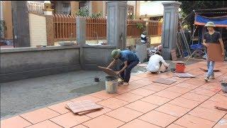 How to Install Terracotta Tiles on the Field - Construction Techniques of Residential Buildings