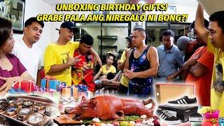 UNBOXING" REGALO SA BIRTHDAY NI KABUSINESS,"BONG" GRABE..IBA KA!!