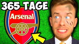 Ich habe 365 Tage als FC ARSENAL Trainer überlebt! ️