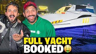 Booked Complete yacht for bachelor's partyDucky On fire