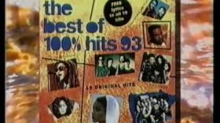 Ad for Aussie compilation album 'the Best of 100% Hits 93' Janet Jackson, Gabrielle