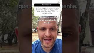 TDAH mente mais que a média | #tdah #tdahdescomplicado #mentira