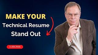 Learn the Secrets for Writing a Technical Resume that Stands Out