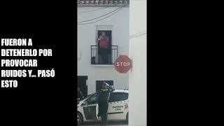 Fueron a detenerlo por ruidos y... pasó esto