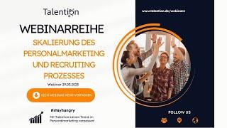 Wie kann ich meinen Personalmarketing und Recruiting Prozess skalieren?