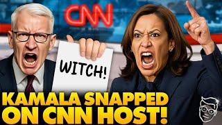YIKES: Kamala Has Unhinged Meltdown, Attacks CNN Anchor After Train Wreck Interview: ‘Motherf***er!’