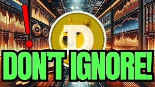 DOGECOIN (DOGE) IF YOU HOLD DON’T IGNORE THIS, HERE IS WHY !!! | DOGECOIN PRICE PREDICTION