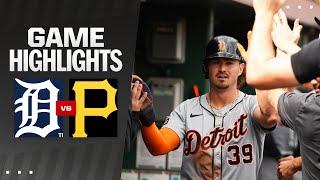 Tigers vs. Pirates Game Highlights (4/9/24) | MLB Highlights