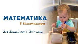 Часть 1. Математика в Монтессори