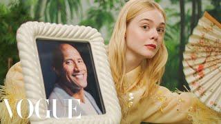 Elle Fanning's Fan Fantasy | Vogue