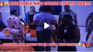 Full Video. Fight between Chi Chi and Adekunle with Sheggz and Doyin Involved. #bbnaija #bbnaijas7