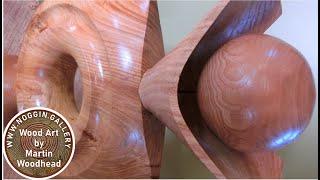 Woodturning - And now for something completely different, Donut Vase