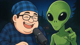 1 HORA DE SERJÃO FALANDO DE ALIENÍGENA PARA DORMIR | Com Chuva 