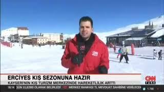 Cnn Türk Ayşula Aykut ikilisinden  Erciyes Kayak Merkezi Hakkında ki  Görüşlerini Aldı