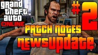 GTA V Online: PATCH NOTES -NEWS UPDATE #2 FOR OCT-10-2013