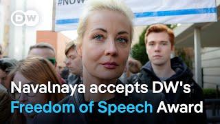 Navalnaya: Kremlin critic Alexei Navalny's life's work dedicated to freedom of speech | DW News