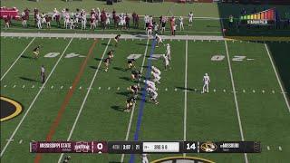 College Football 25 | Mississippi State vs Missouri Tigers | NCAA Gameplay PS5