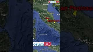 Adriatic Sea  | Map Simplified | Forum IAS #shorts