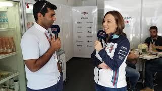 Karun Chandhok is joined by Claire, Lance & Sergey for Williams TV from Interlagos