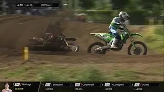 Vlaanderen attacks Seewer in MXGP Race 1 | MXGP of West Nusa Tenggara 2024