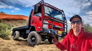 Did I find my perfect Off Road Recovery truck??   The EarthCruiser Core chassis!