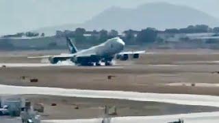 Is This The Hardest 747 Landing Ever?