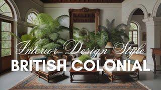 British Colonial Interior Design Style | Decorating Tips
