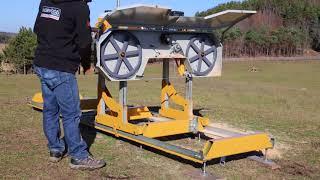 See How Simple it is to Maintain the Frontier OS27 Portable Sawmill