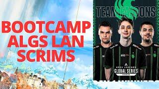 FLCN IMPERIALHAL DOMINATING ALGS LAN SCRIMS IN BOOTCAMP | 1ST PLACE WITH GEN AND ZERO