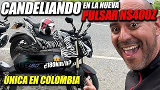 CANDELIANDO en la nueva PULSAR NS 400ZÚnica en colombia | FULLGASS