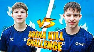 Arena Competition between Hijoe & Flickzy 