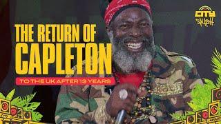 The Return Of Capleton | Exclusive UK Interview | City Splash 2024