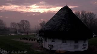 Boathouse at dawn