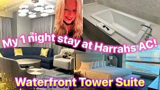 1 night stay at Harrahs Atlantic City AC Tour a suite in the waterfront tower!