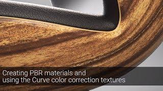 V-Ray Next for SketchUp – Creating PBR materials and working with Curve color correction textures