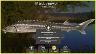 SURA RIVER zander &  Sturgeon  Russian Fishing 4