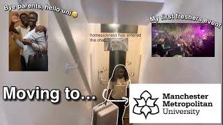 The REALITY of moving to UNIVERSITY for the first time (MANCHESTER METROPOLITAN UNI)