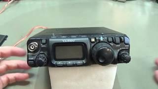 #195 a totally dead Yaesu FT-817 with a prior repair attempt fixed