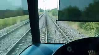 Cab Ride Tramway Valenciennes - ligne T1 - de Anzin Hotel de ville à Espace Villars