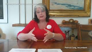 Patricia Lang on why she's running for school board