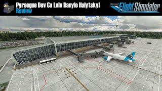 MSFS 2020 | REVIEW: Pyreegue Lviv Danylo Halytskyi Airport scenery for Microsoft Flight Simulator