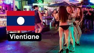 laos nightlife -  Night Vientiane Laos Asia night