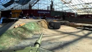 Tamiya Leopard 2 tank - visit to RC truckteam