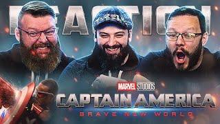 Captain America: Brave New World | Official Trailer REACTION!!