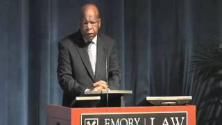 The Honorable John Lewis at Emory School of Law