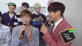 160610 UKISS & Jinwoon Interview @ Music Bank