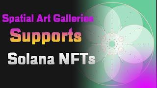 Spatial.io makes it easy to support Solana NFTs in the Metaverse #metaverse #solananfts #solana