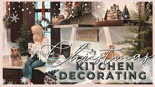 CHRISTMAS DECORATE WITH ME | CHRISTMAS DECOR IDEAS 2022 | CHRISTMAS DECORATIONS 2022 | KITCHEN